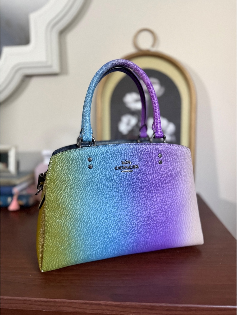 Coach Lillie Mini Carryall Ombré